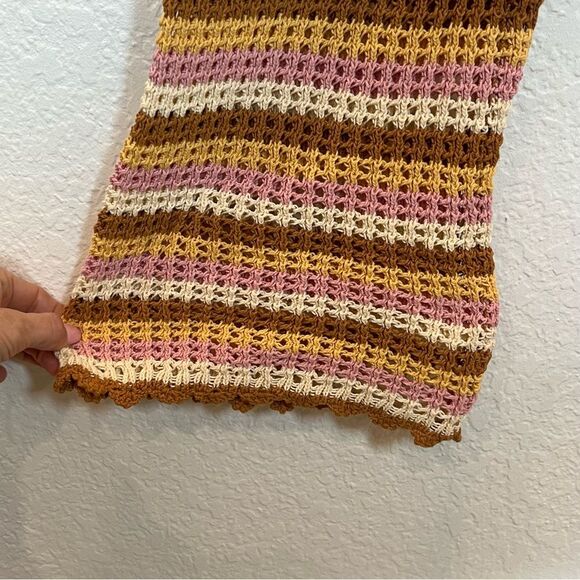 L*Space Turn the Tide 2 Piece Knit Swim Coverup Set in Cancun Stripe size Small - Picture 11 of 15